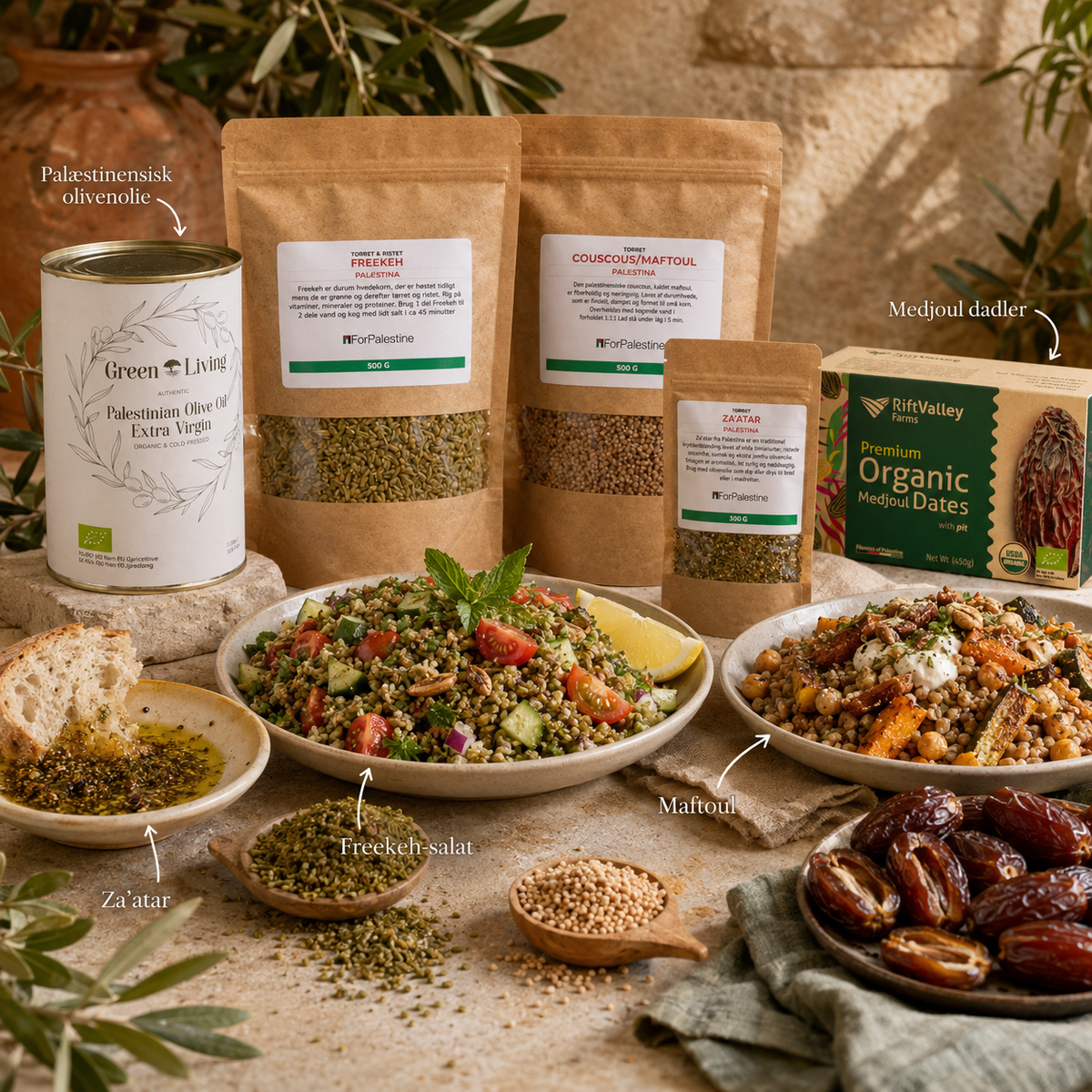 Bio-Probierbox aus Palästina