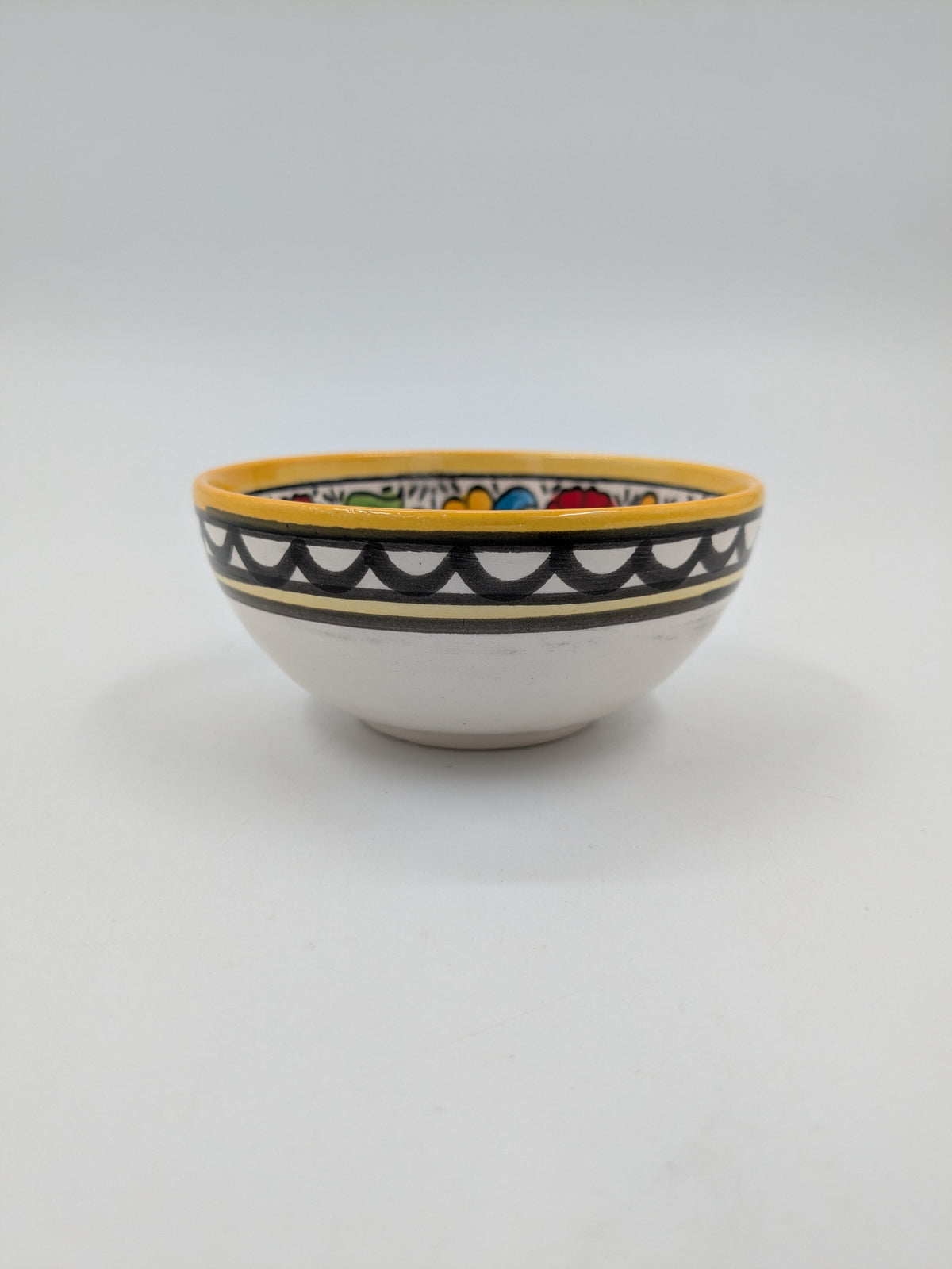 Kom 9 cm - geel