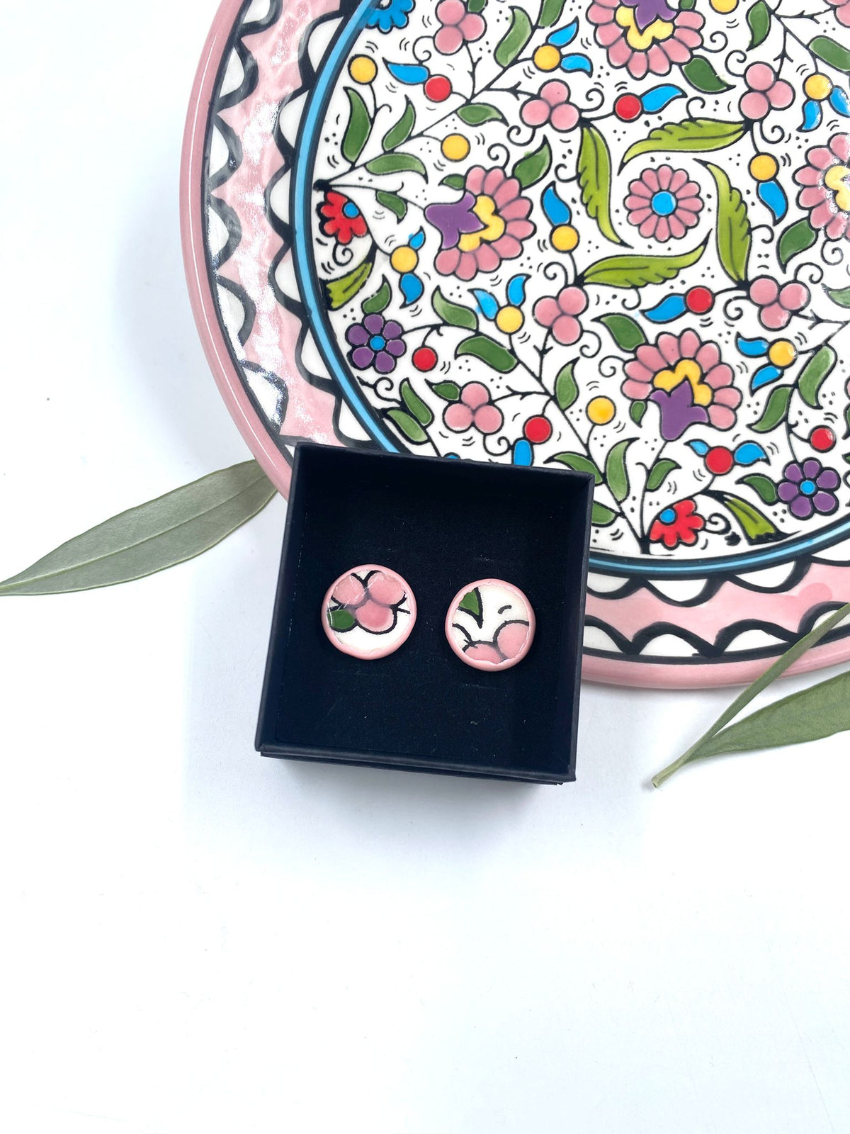 Handgemaakte oorbellen, 16 mm