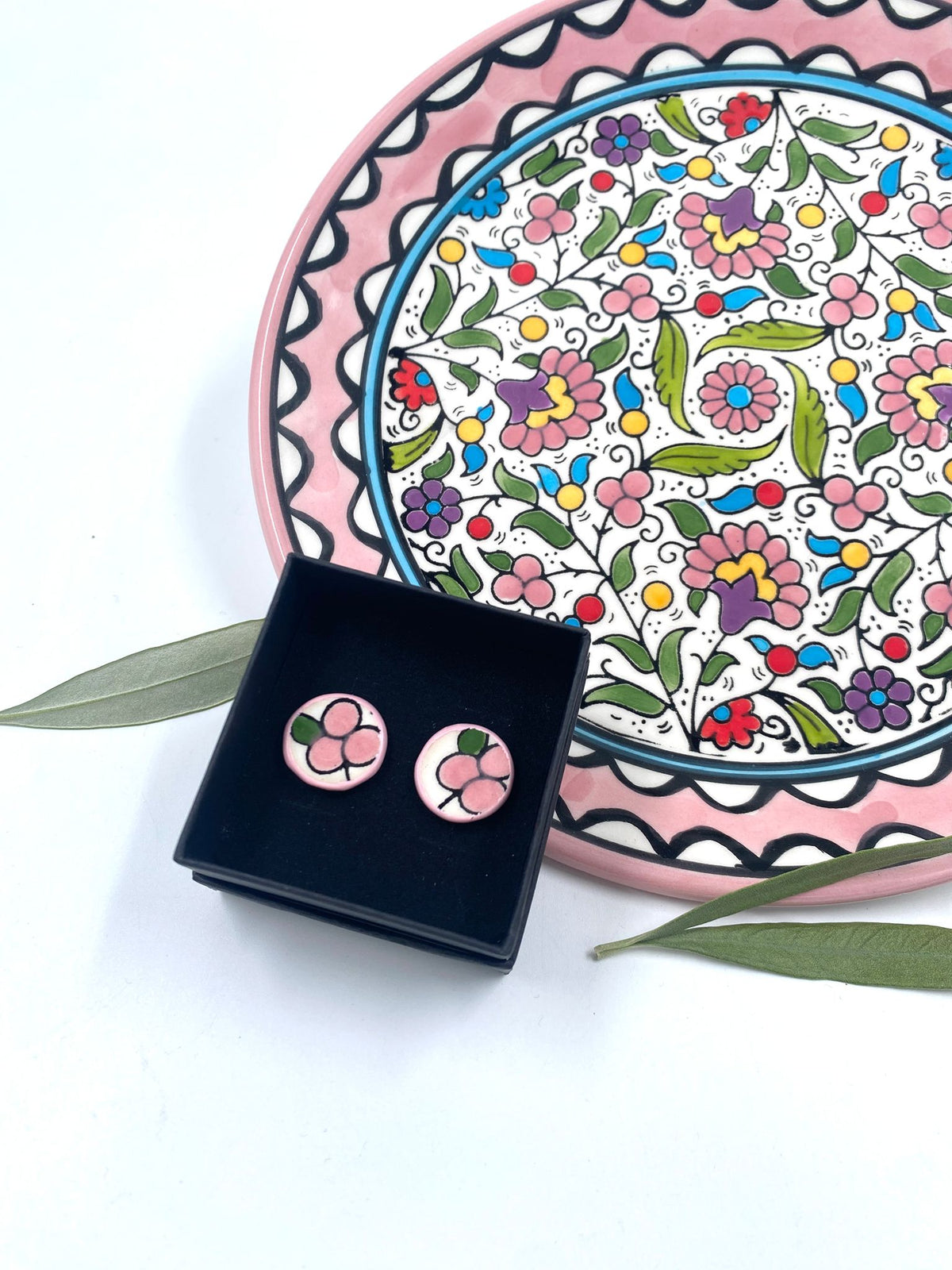 Handgemaakte oorbellen, 16 mm