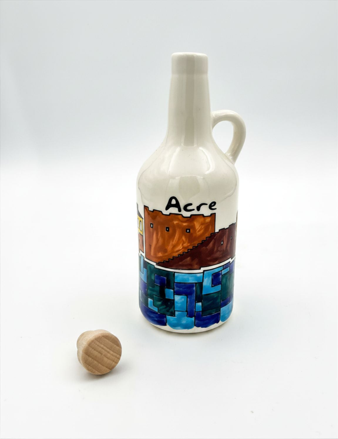 Wassermelonen-Olivenölflasche 23 cm