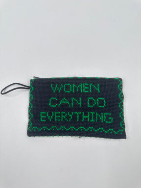 Handbestickte Geldbörse für Damen und Herren