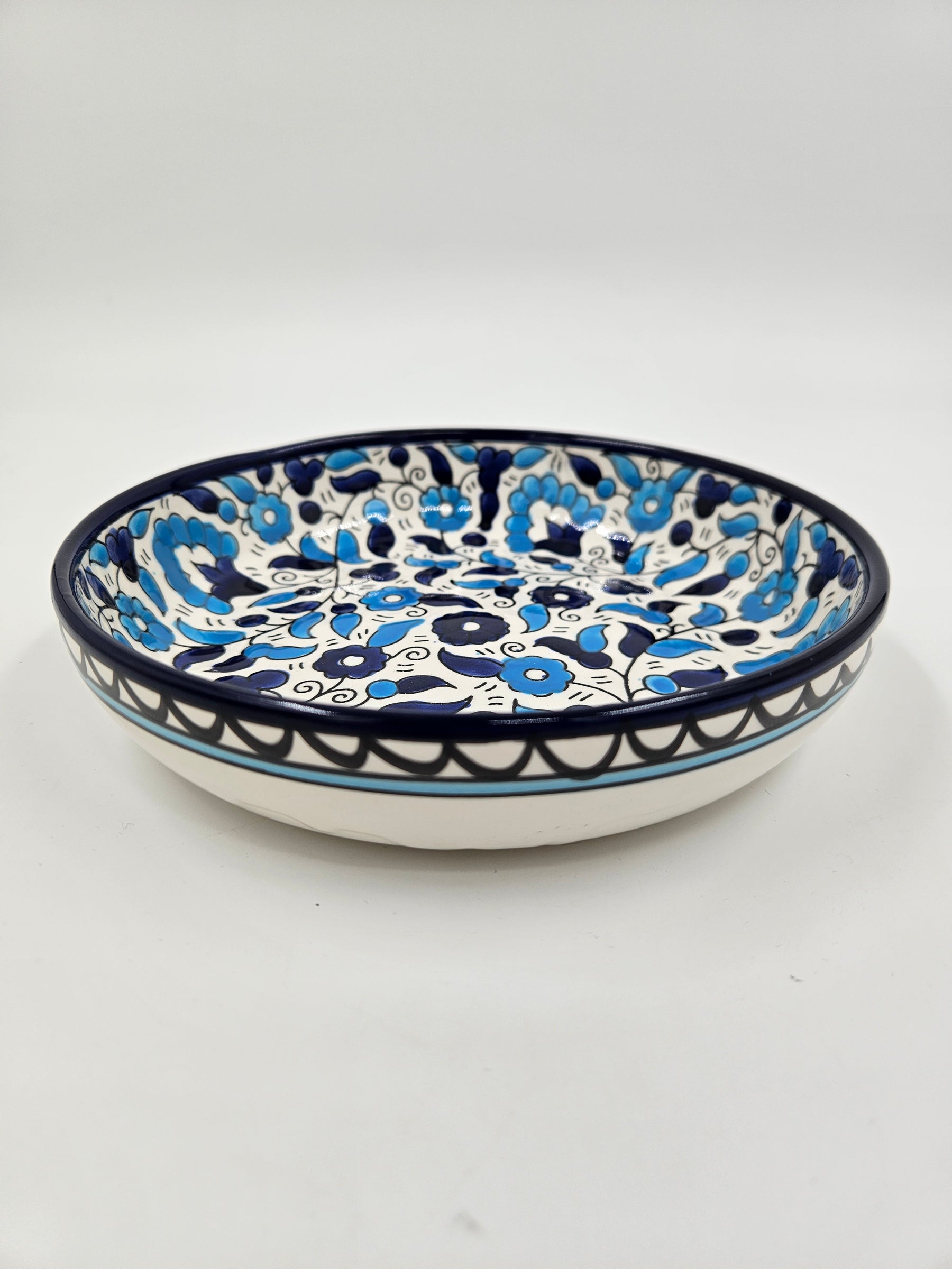 Bandeja Al-Khalil 18 cm Azul Claro