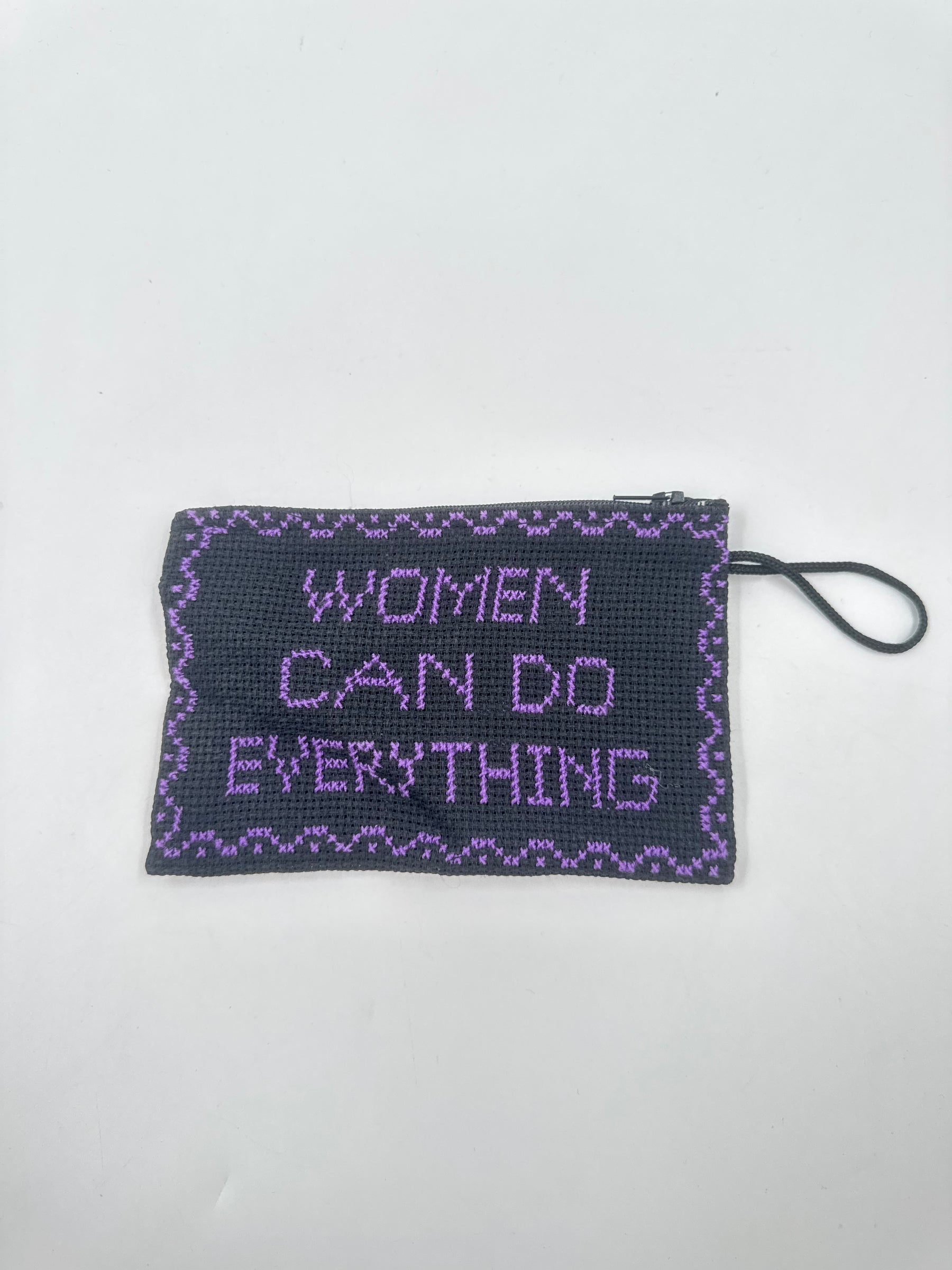 Handbestickte Geldbörse für Damen und Herren