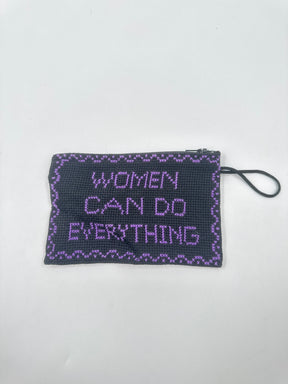 Handbestickte Geldbörse für Damen und Herren