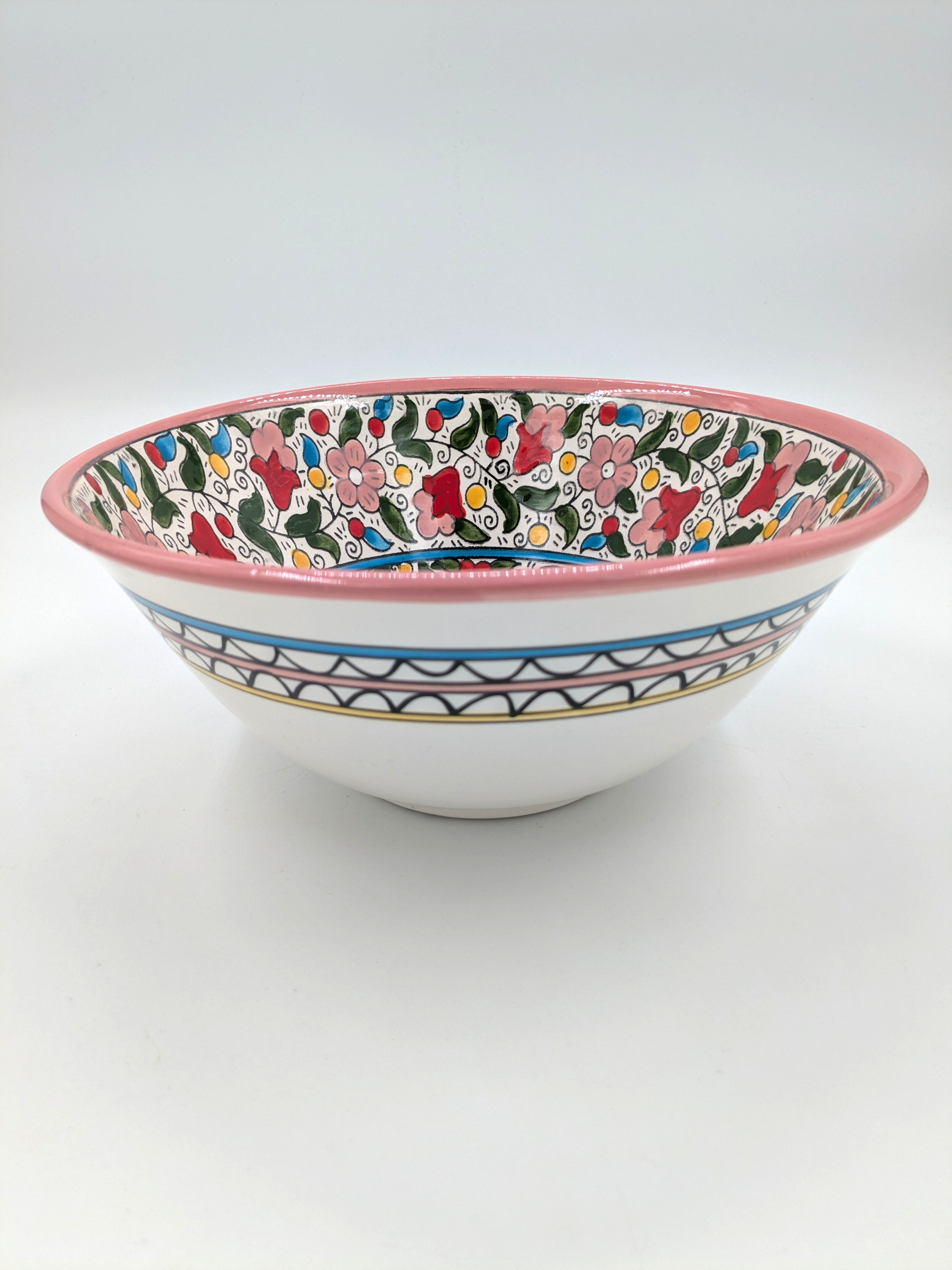 Serveerschaal - 25 cm - roze