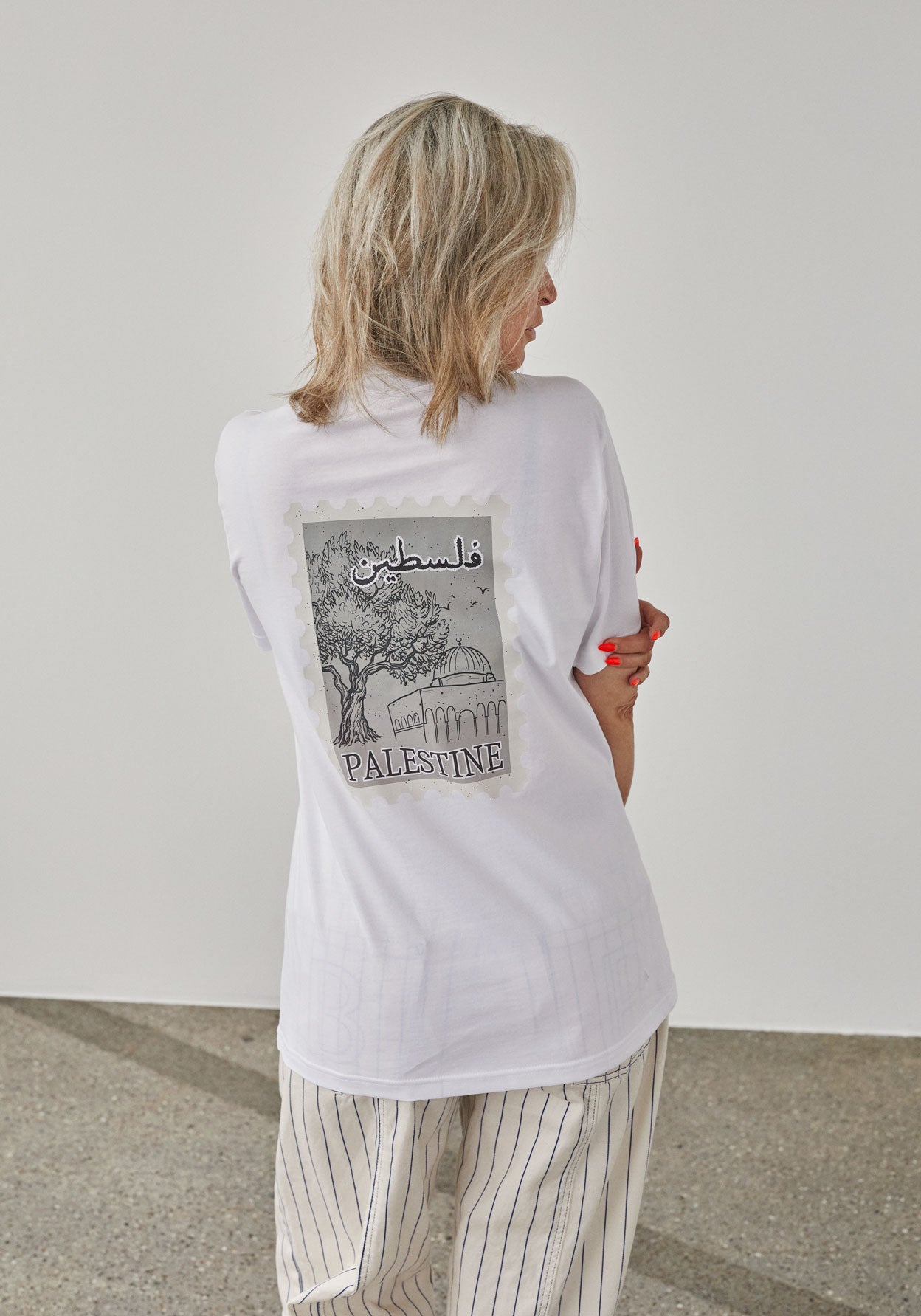 Camiseta con sello de Palestina