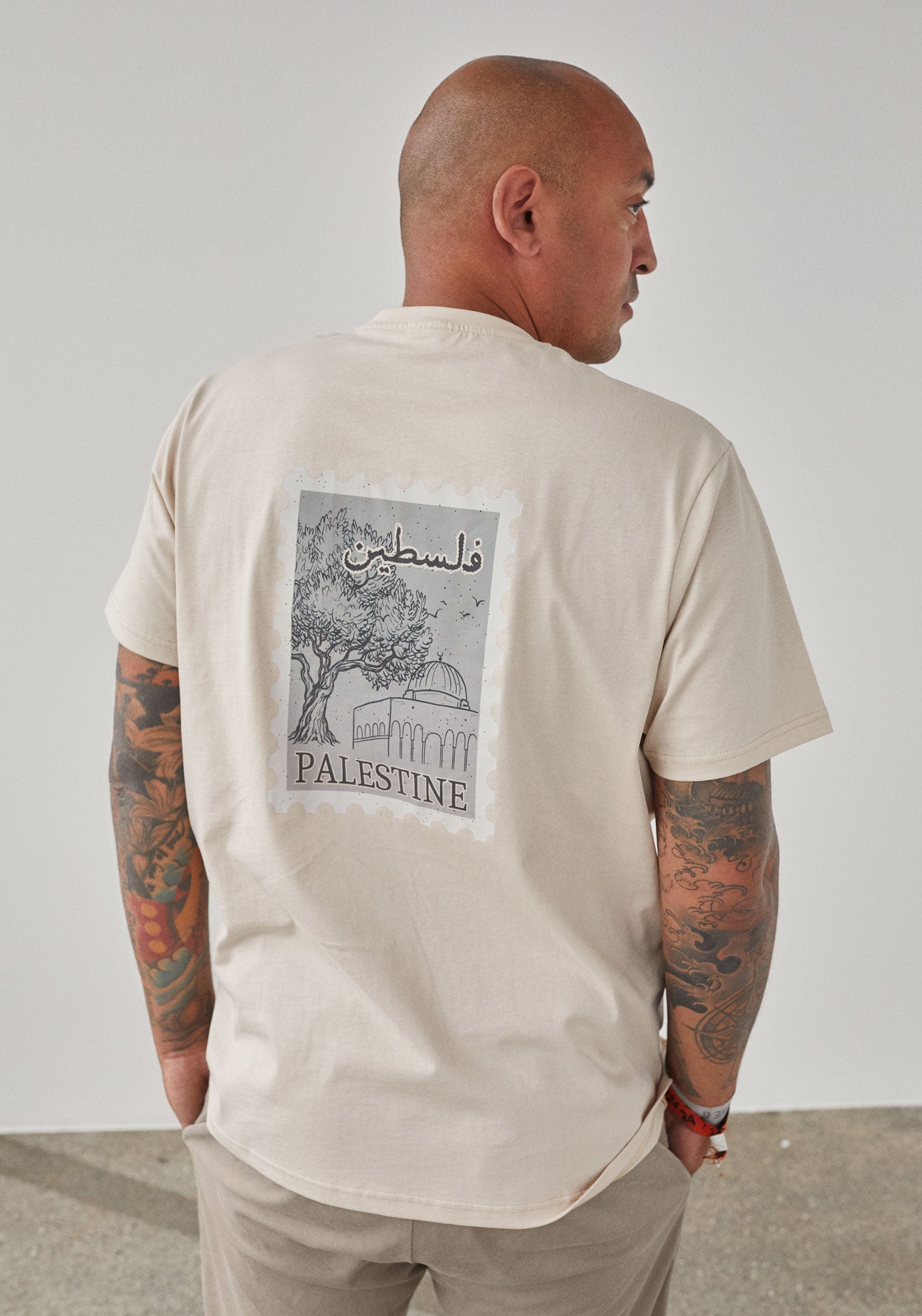 Camiseta con sello de Palestina