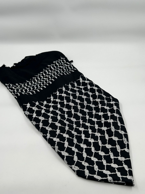 Autentisk Hirbawi kuffiyeh - sort