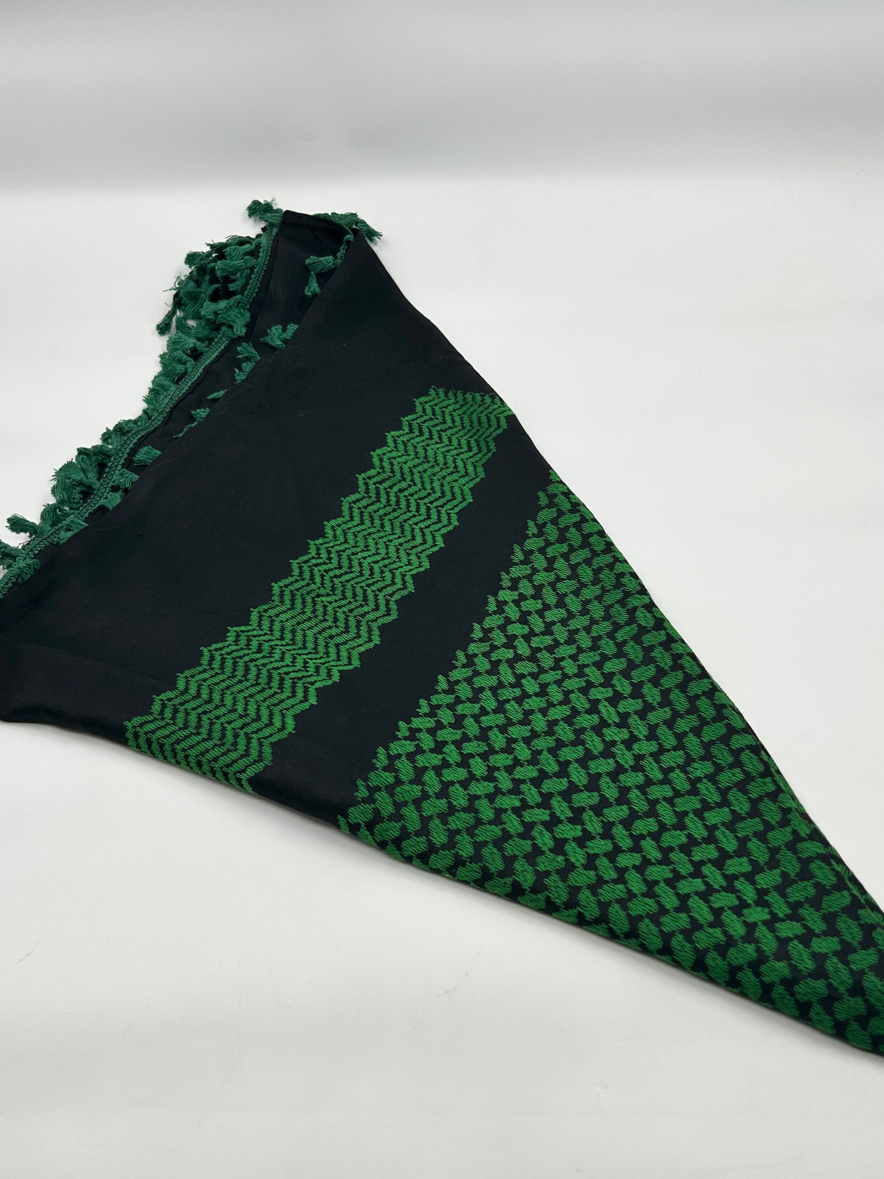 Autentisk Hirbawi kuffiyeh - grøn