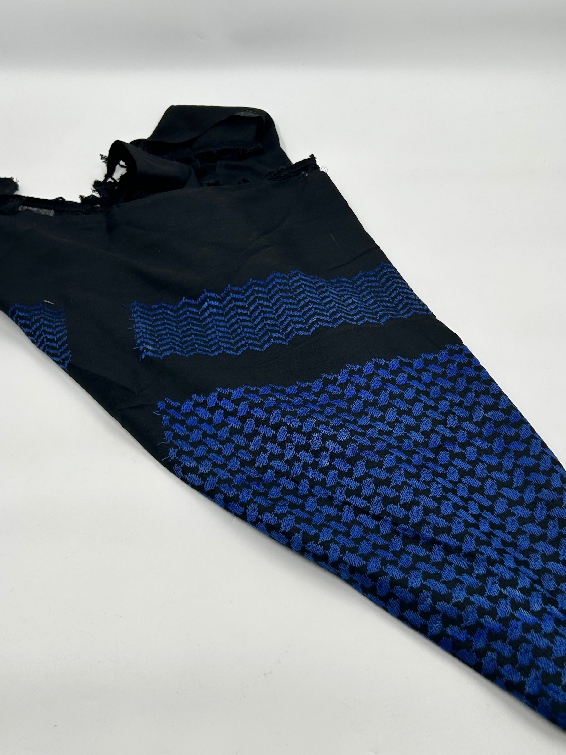 Authentieke Hirbawi kuffiyeh - donkerblauw