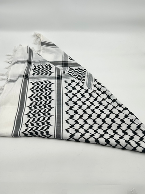 Authentieke Hirbawi kuffiyeh - lichtblauw