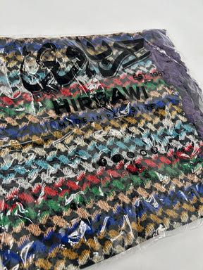 Authentieke Hirbawi kuffiyeh - veelkleurig met paarse kwast