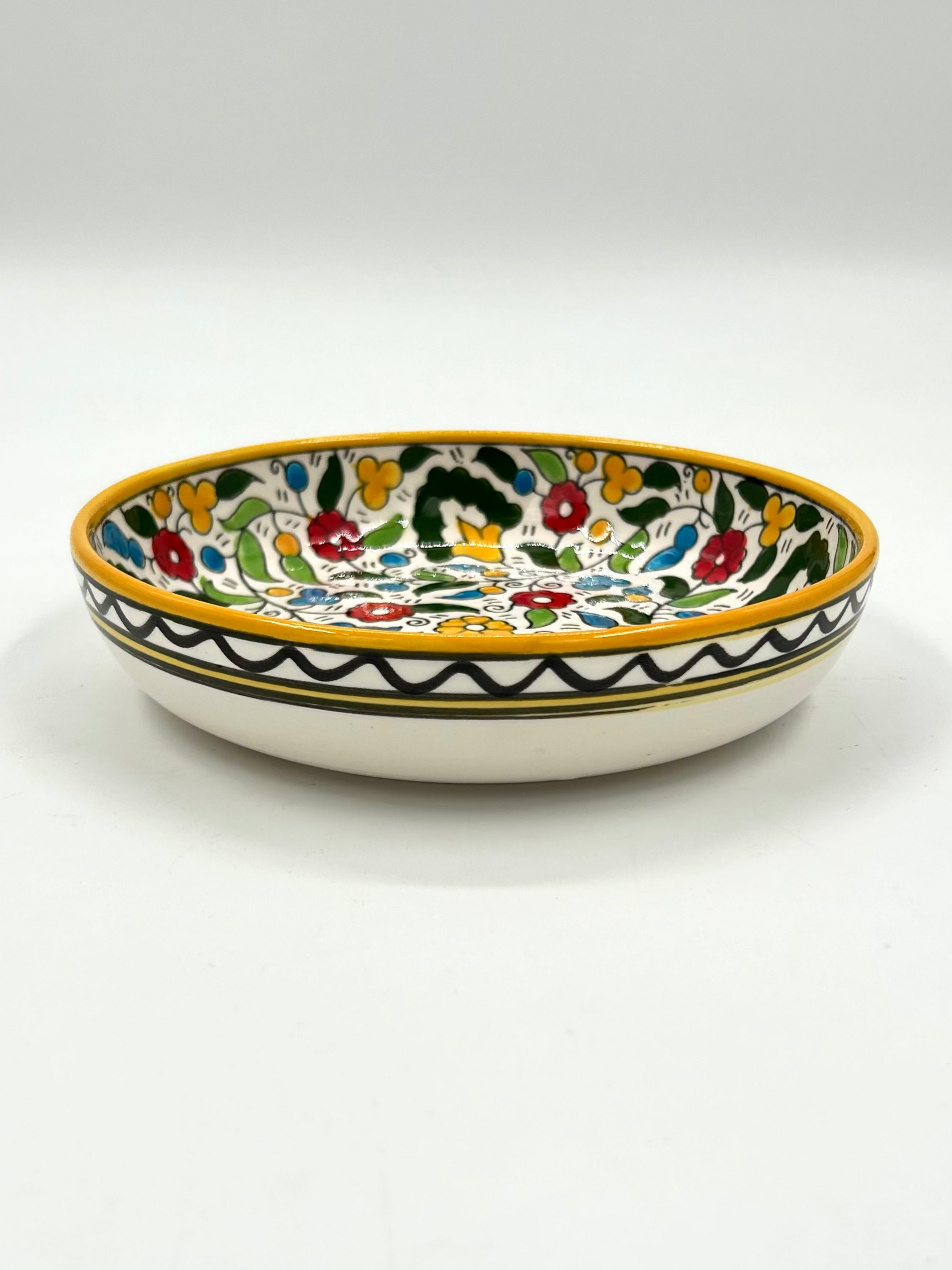 Serverings skål 18 cm - gul