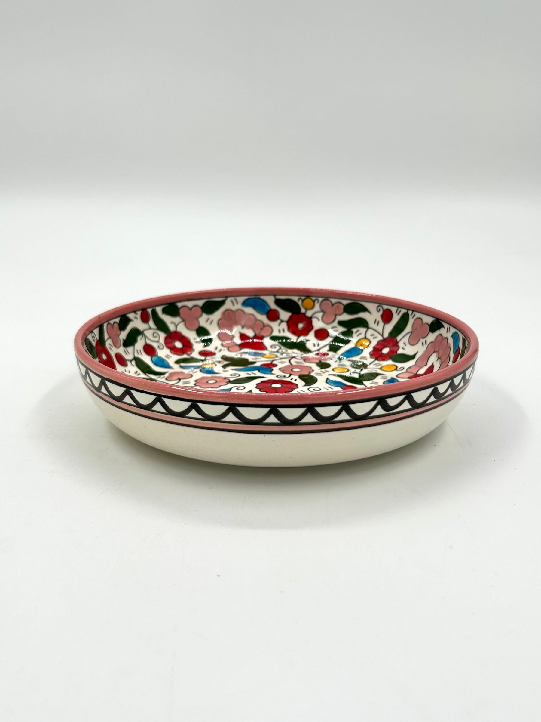 Serveerschaal 18 cm - Roze