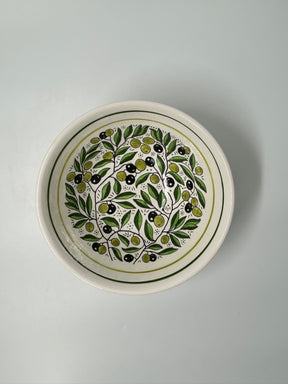Serveringsskål – 25 cm - oliven