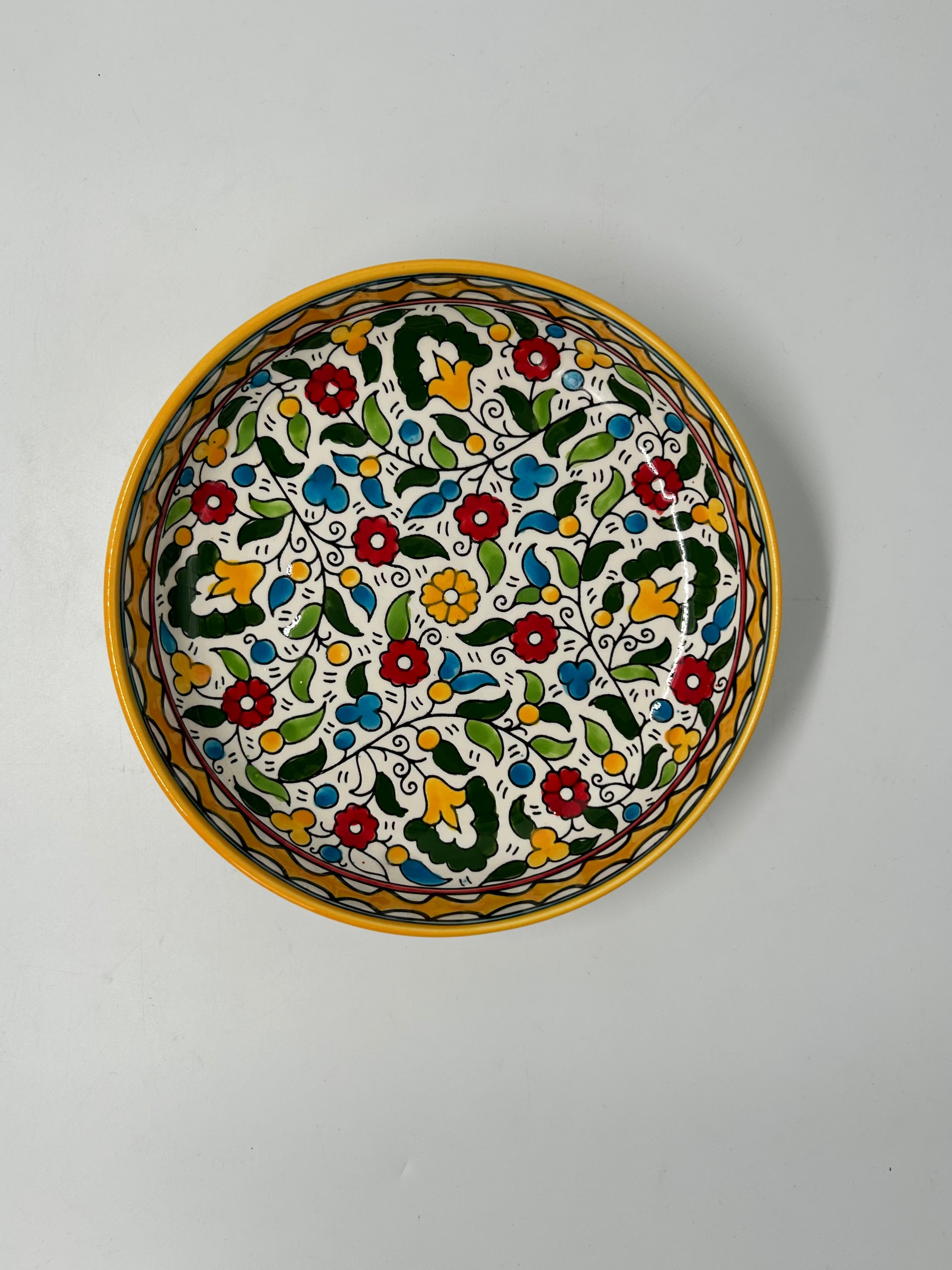 Serveerschaal 23 cm - groen
