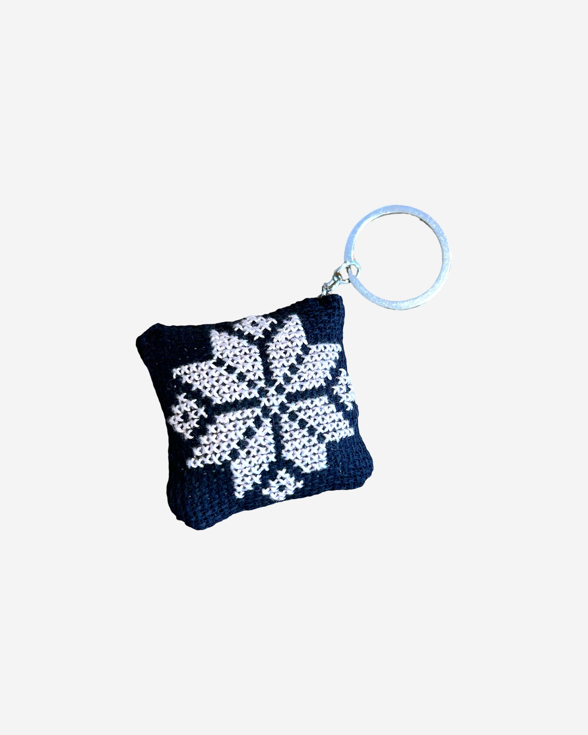 Tatreez sleutelhanger - kuffiye-patroon