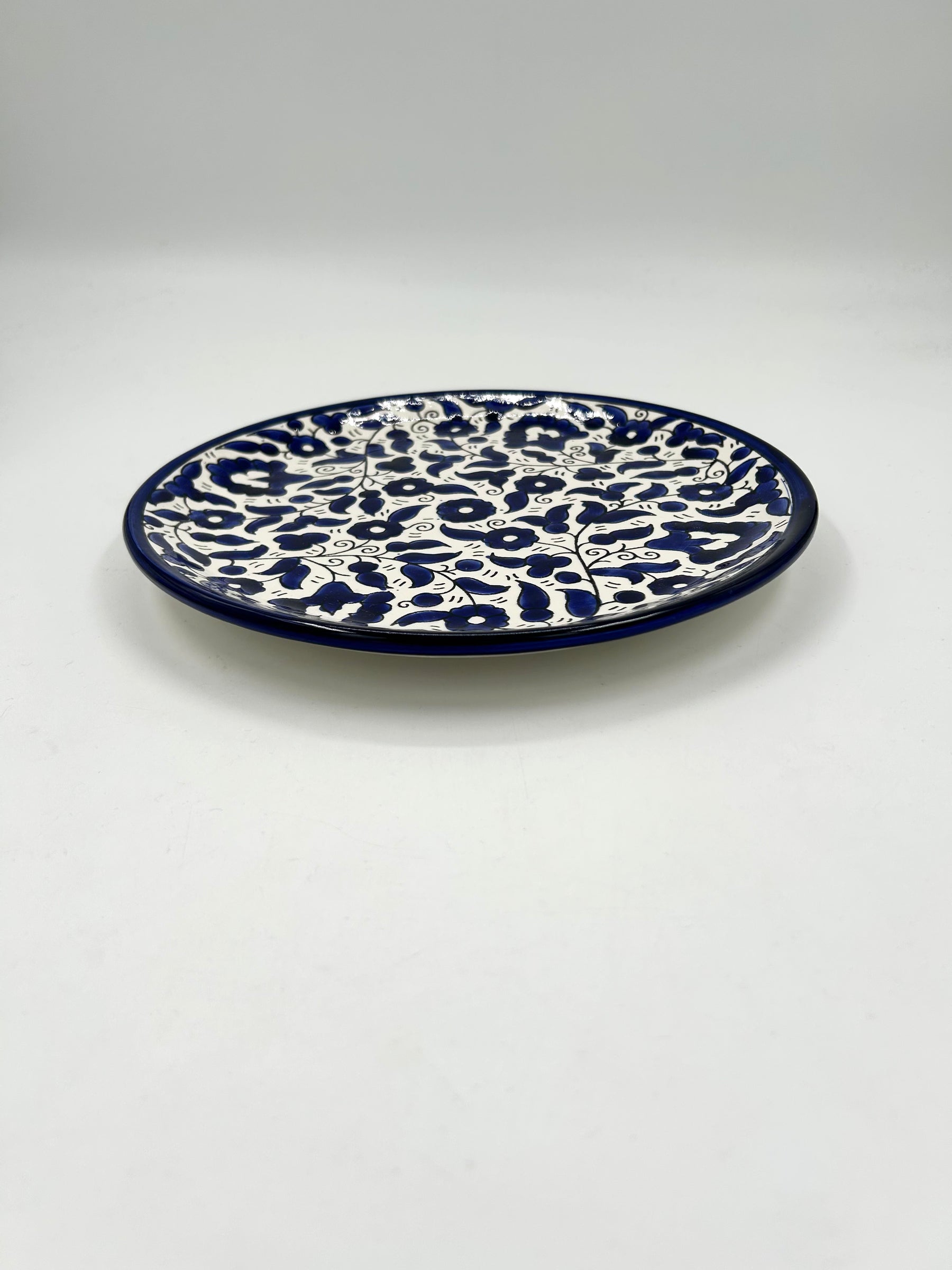 Middags tallerken 26 cm - royal blå