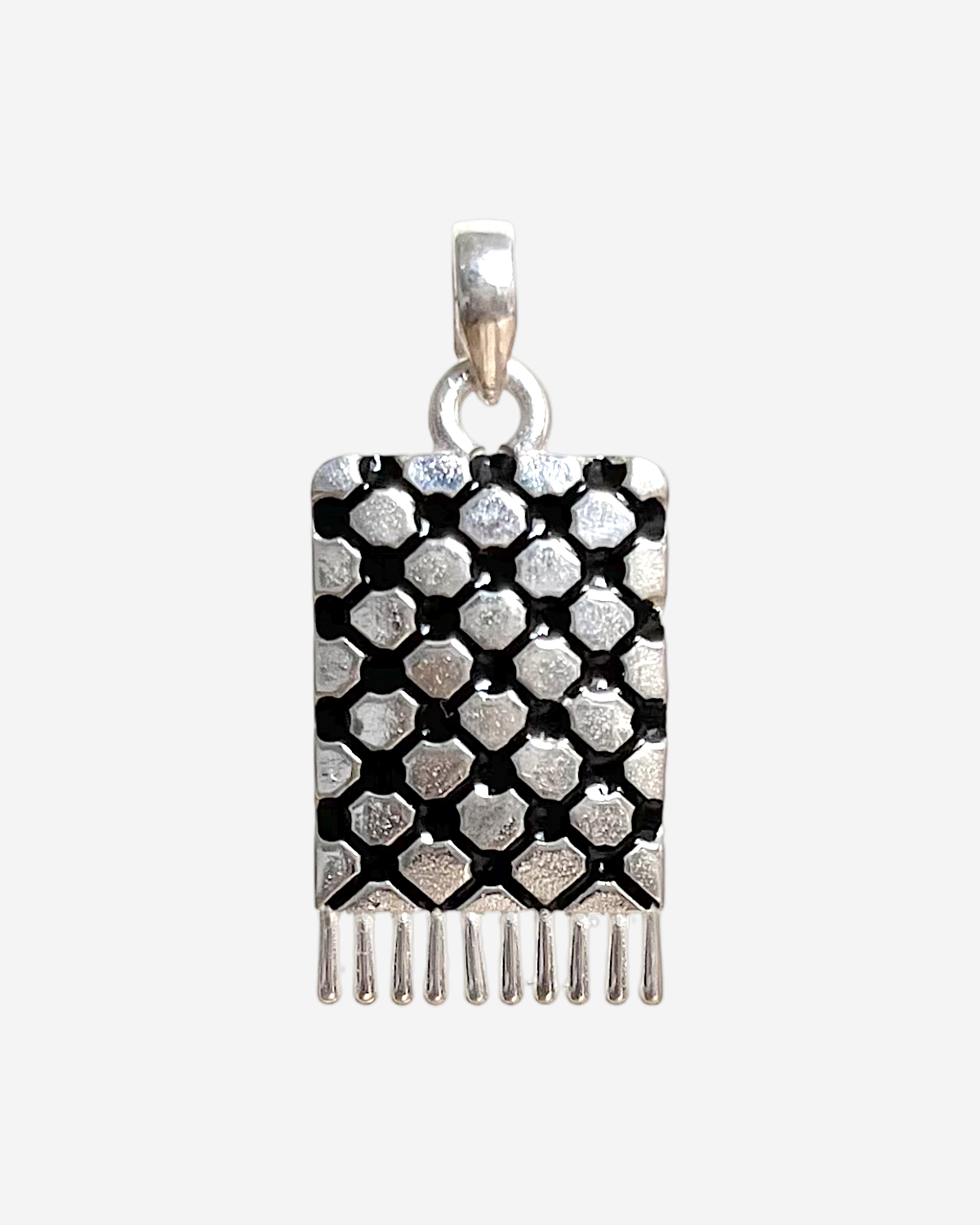Kufiya hanger met ketting