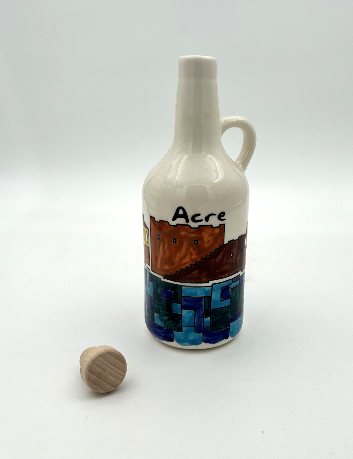 Watermelon Olive Oil Bottle 23 cm