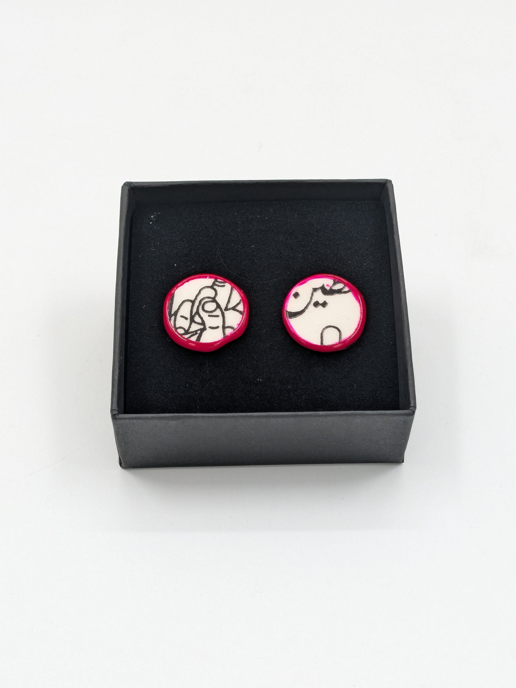 Pendientes hechos a mano, 19 mm