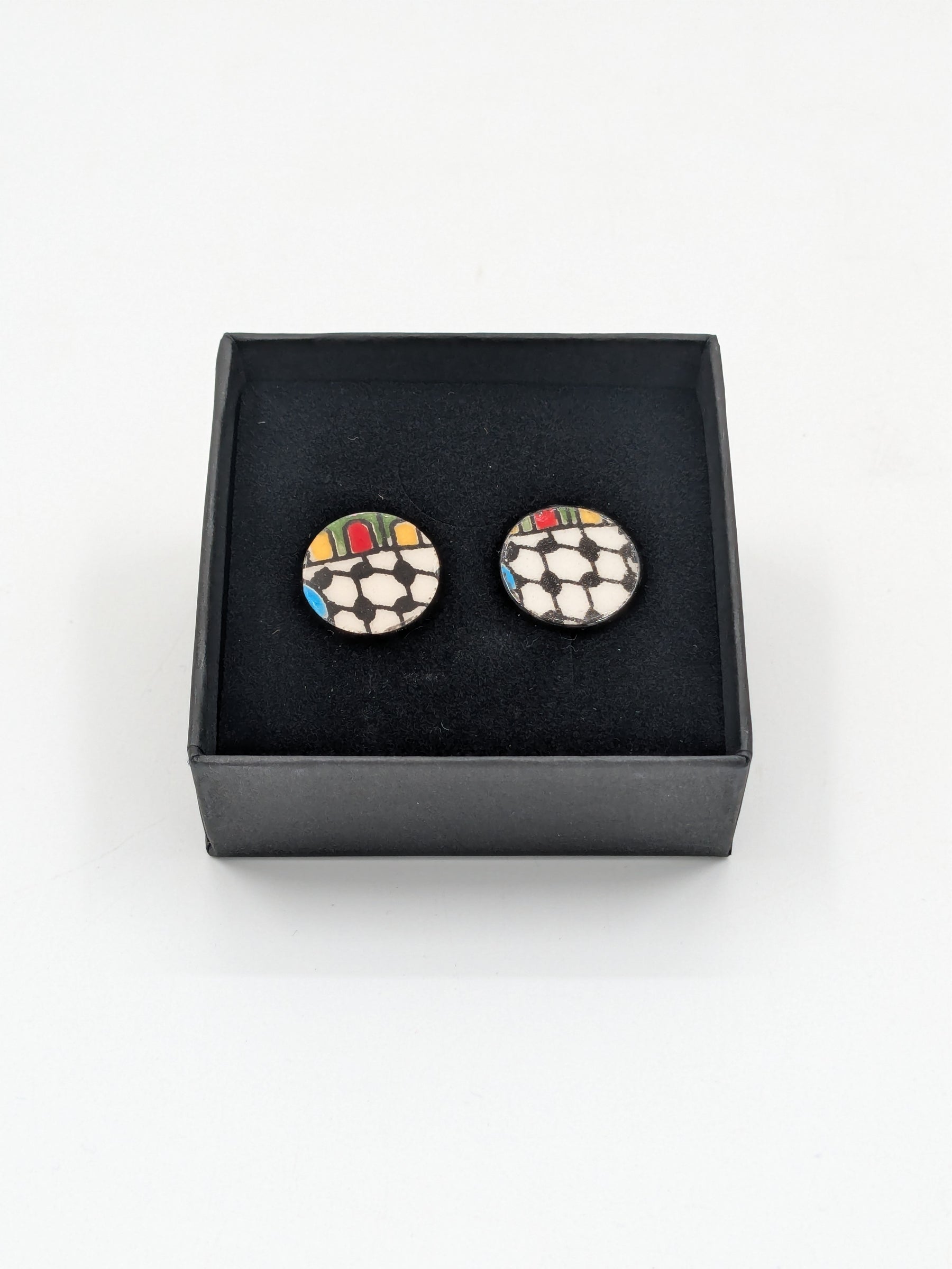 Pendientes hechos a mano, 19 mm