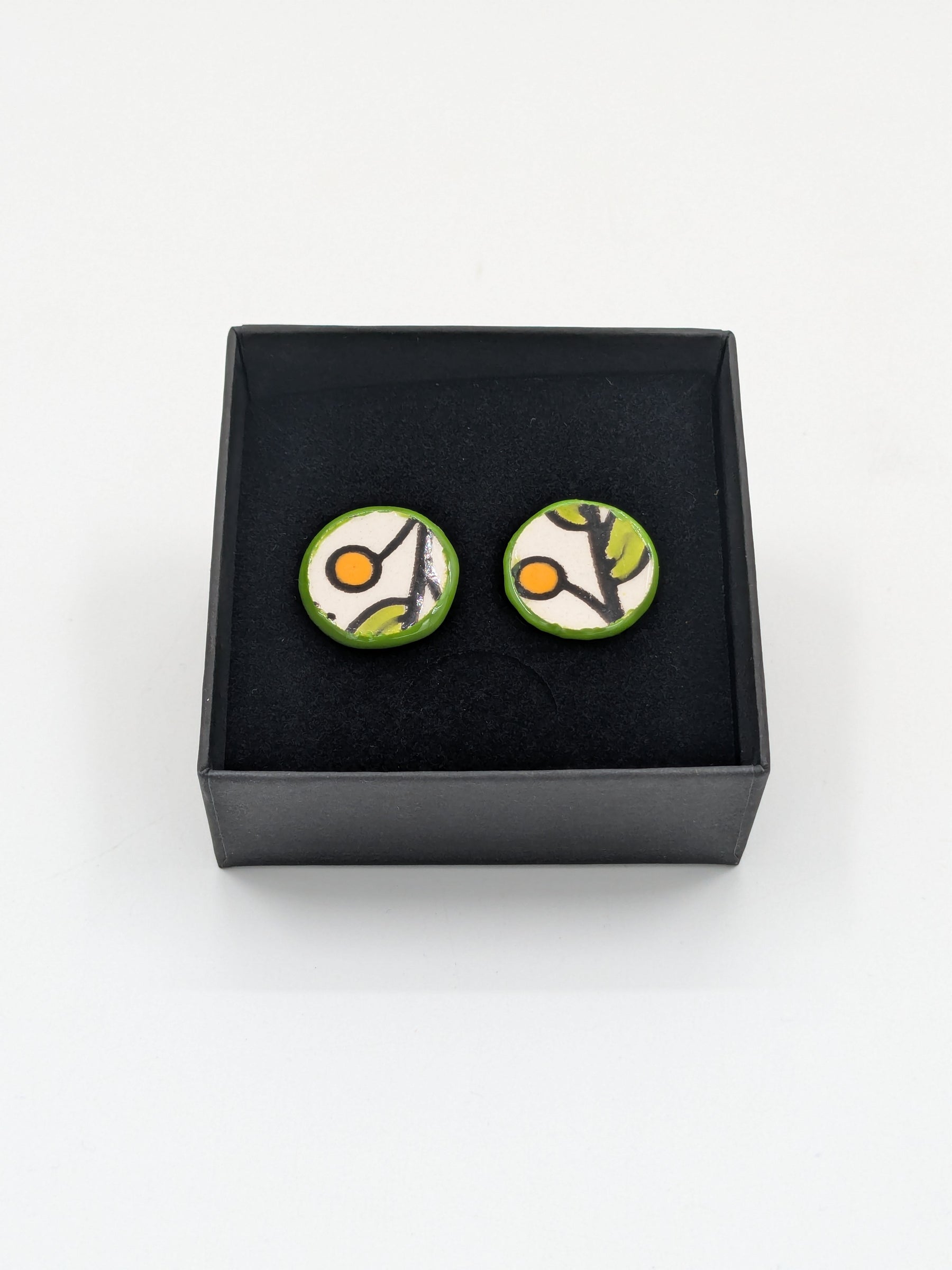 Pendientes hechos a mano, 19 mm