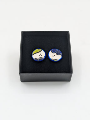 Pendientes hechos a mano, 19 mm