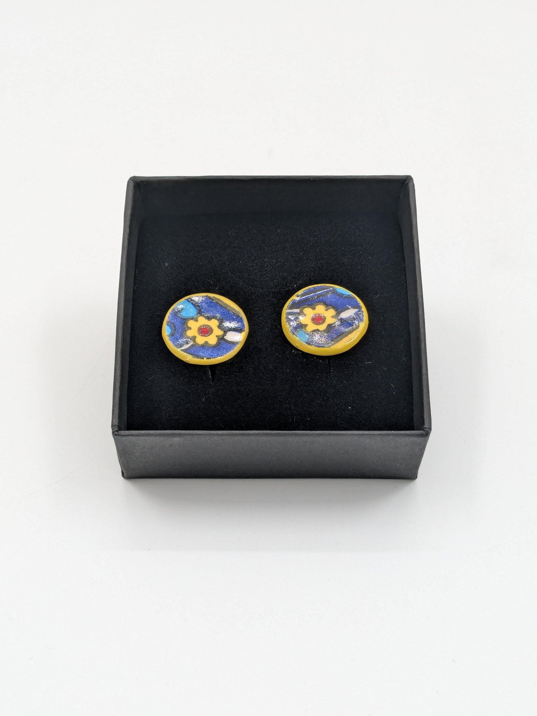 Pendientes hechos a mano, 19 mm
