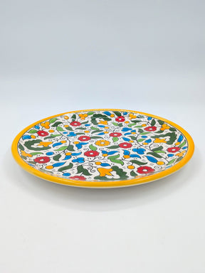 Dinerbord 26 cm - geel