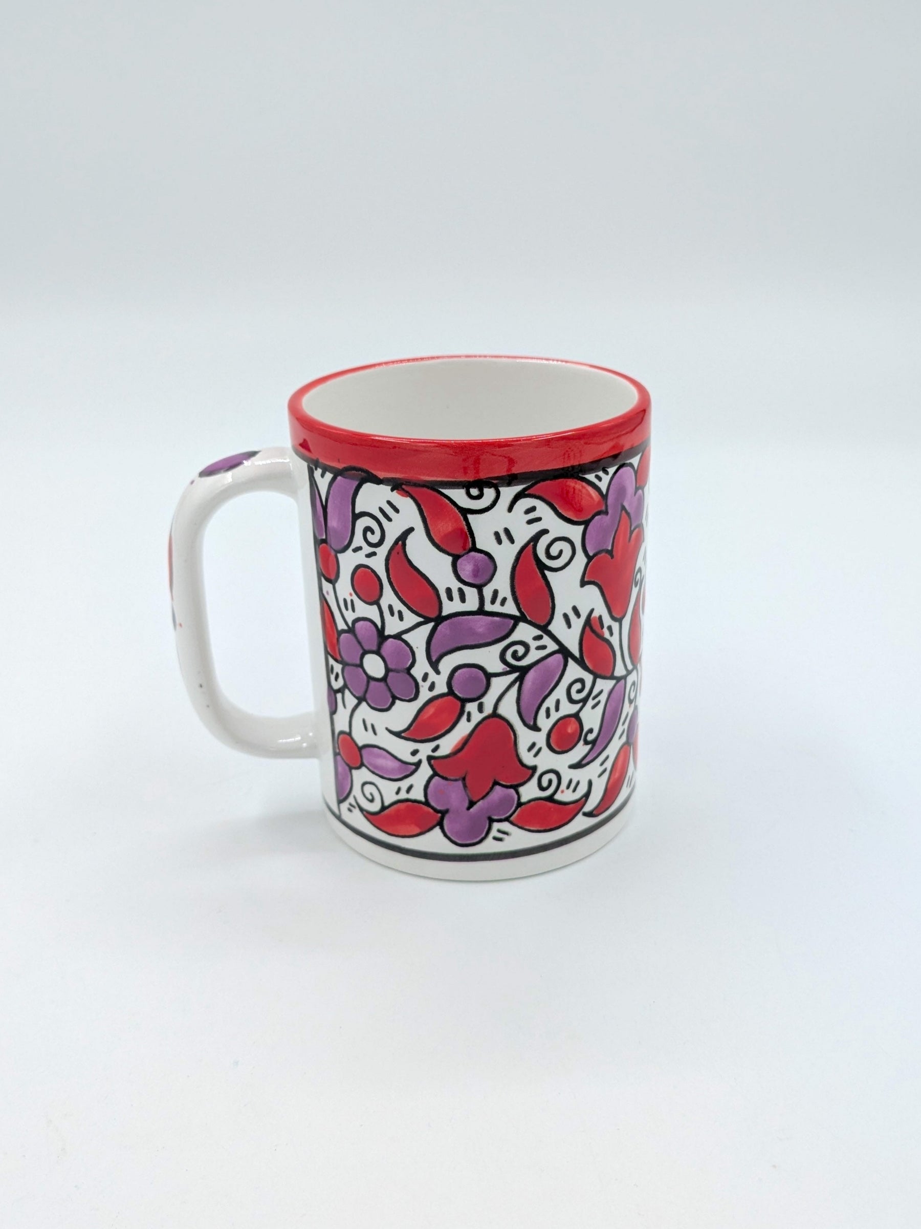 Tazza - rosso/lavanda