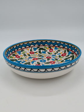 Cuenco para servir 18 cm - burdeos/verde