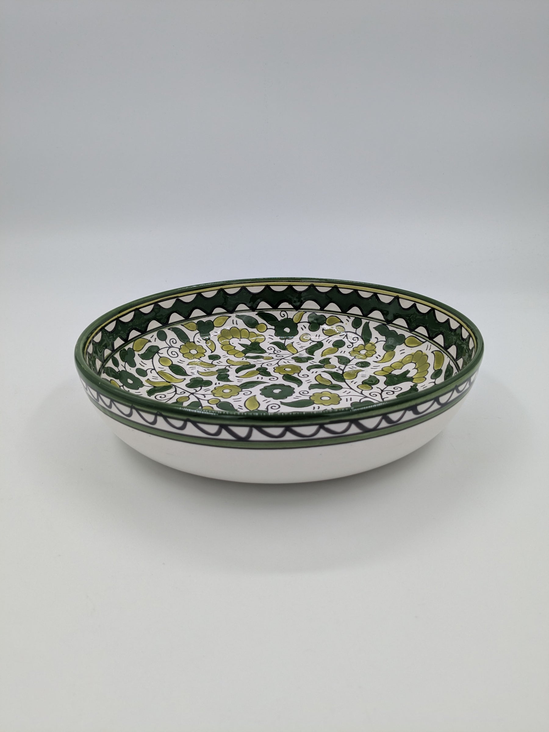 Serveerschaal 18 cm - groen