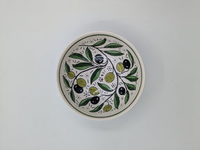 Kom 12 cm - bordeaux/groen