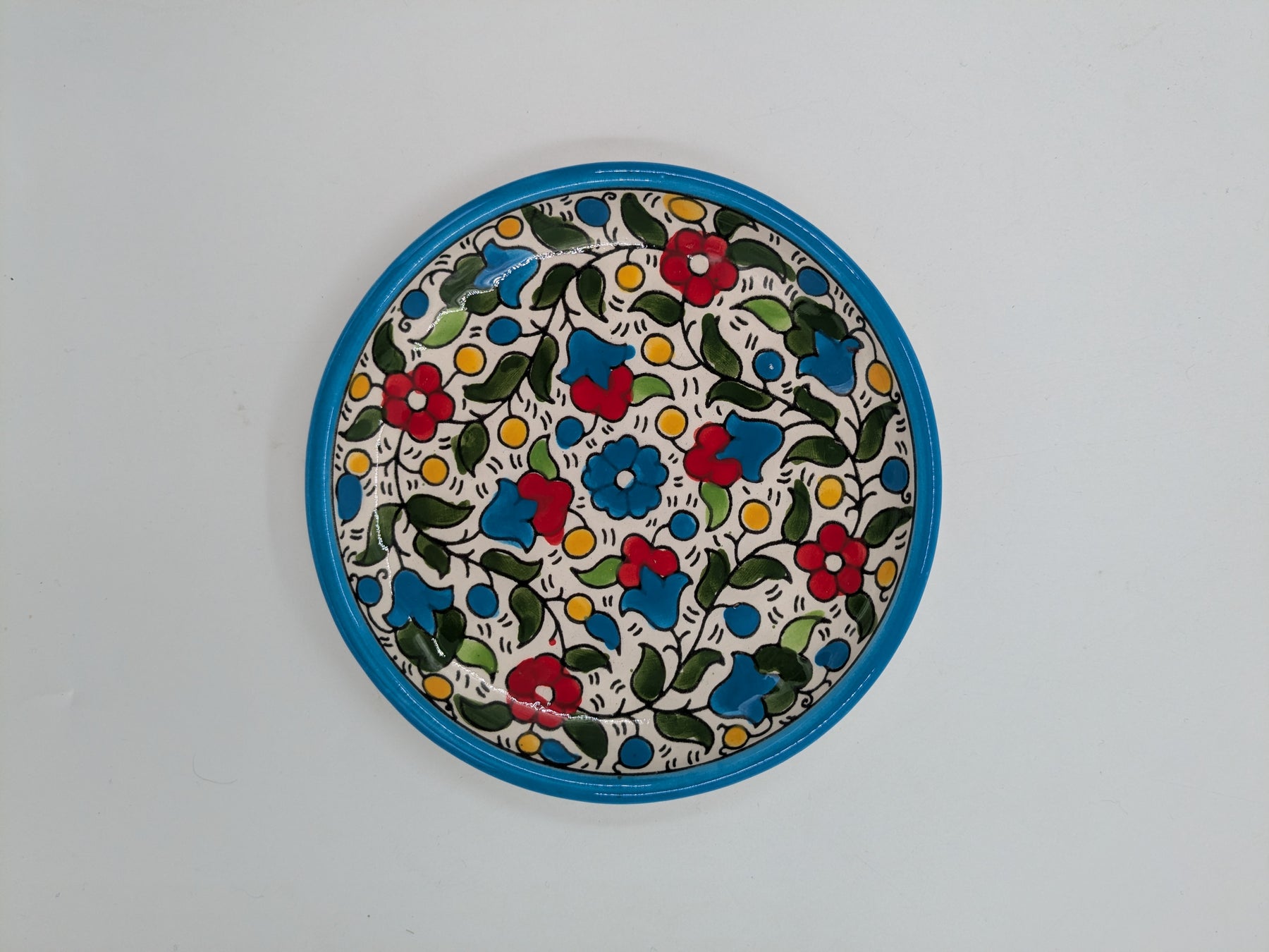 Serveerschaal 18 cm - lichtblauw