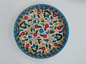 Cuenco para servir 18 cm - burdeos/verde