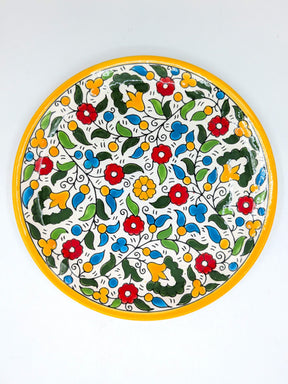 Lunchbord 19 cm - geel