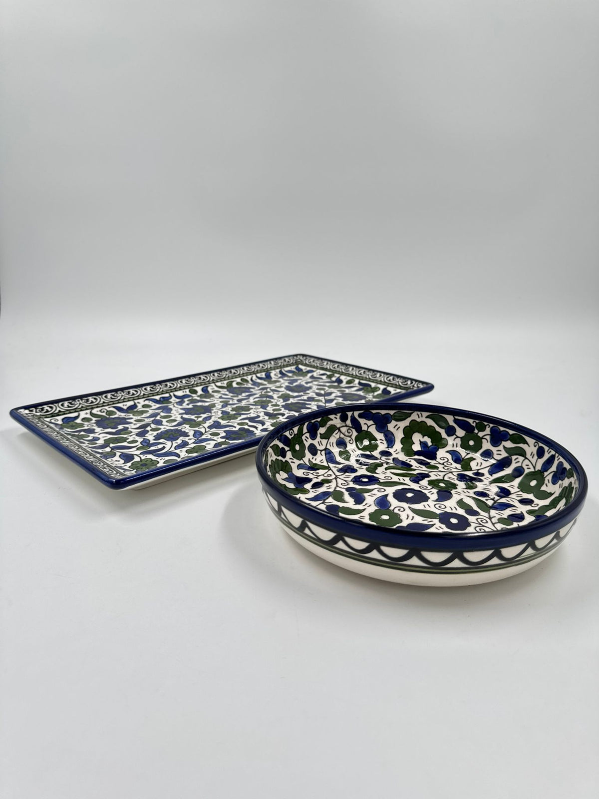 Al-khalil Harmony Serving Bundle – Blue & Green