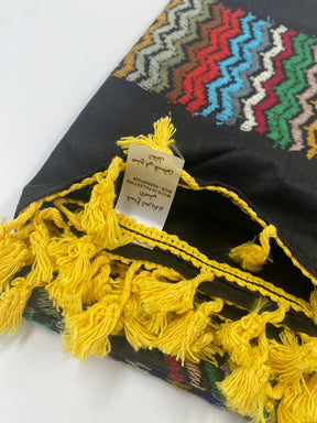 Hirbawi Kufiyeh Schwarz & Rot