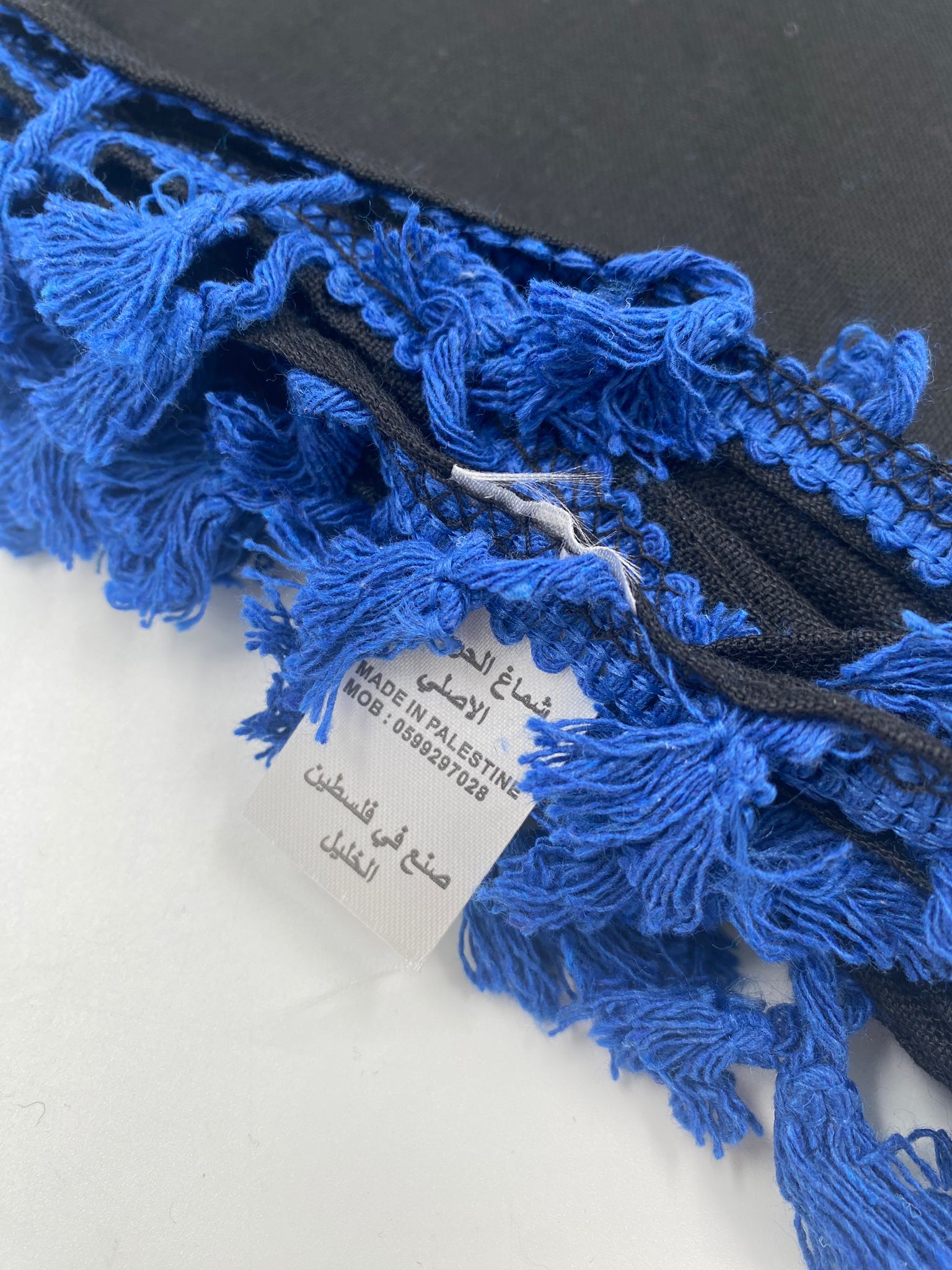 Hirbawi Kufiyeh Schwarz & Rot