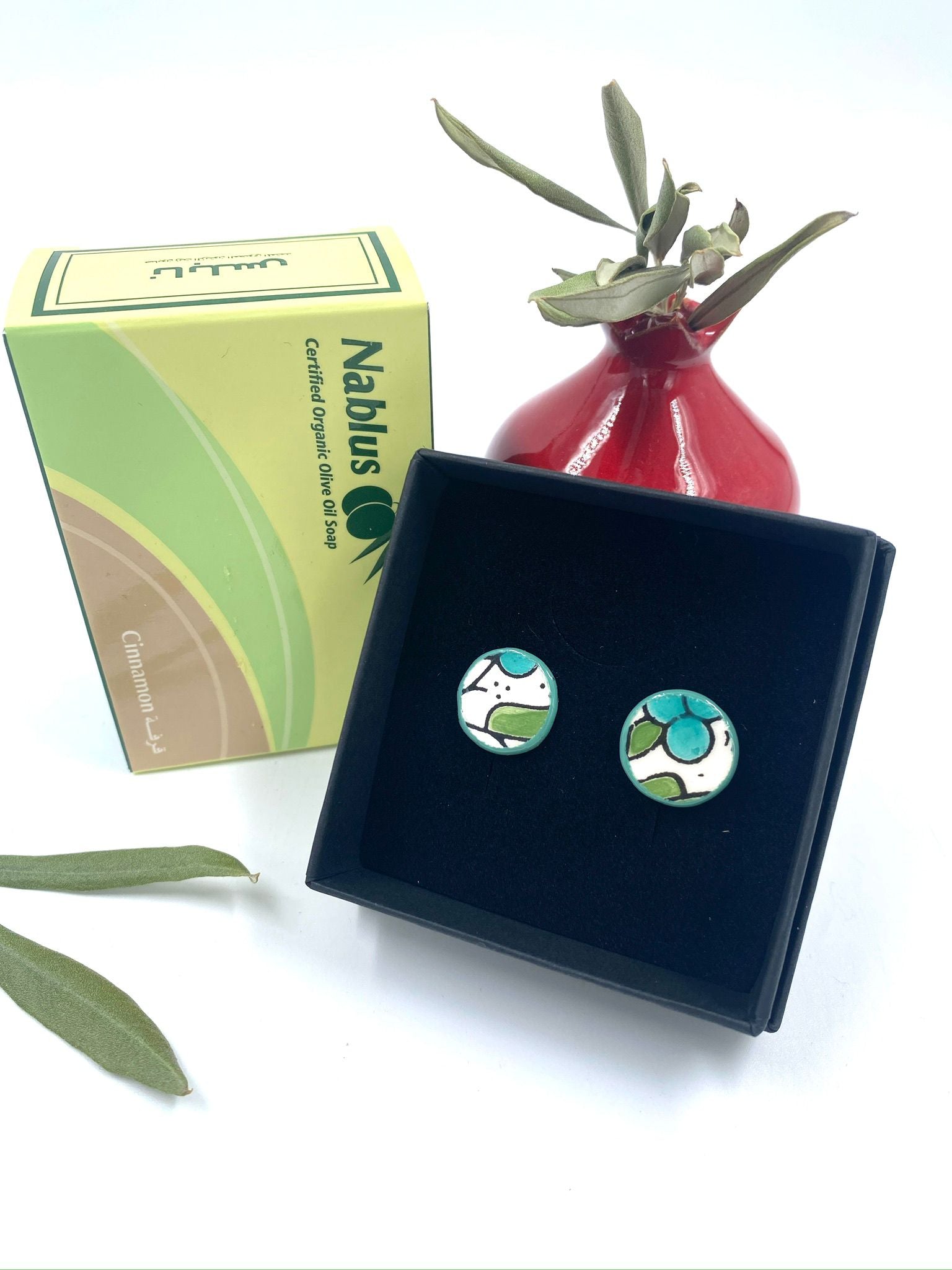 Handgemaakte oorbellen, 16 mm