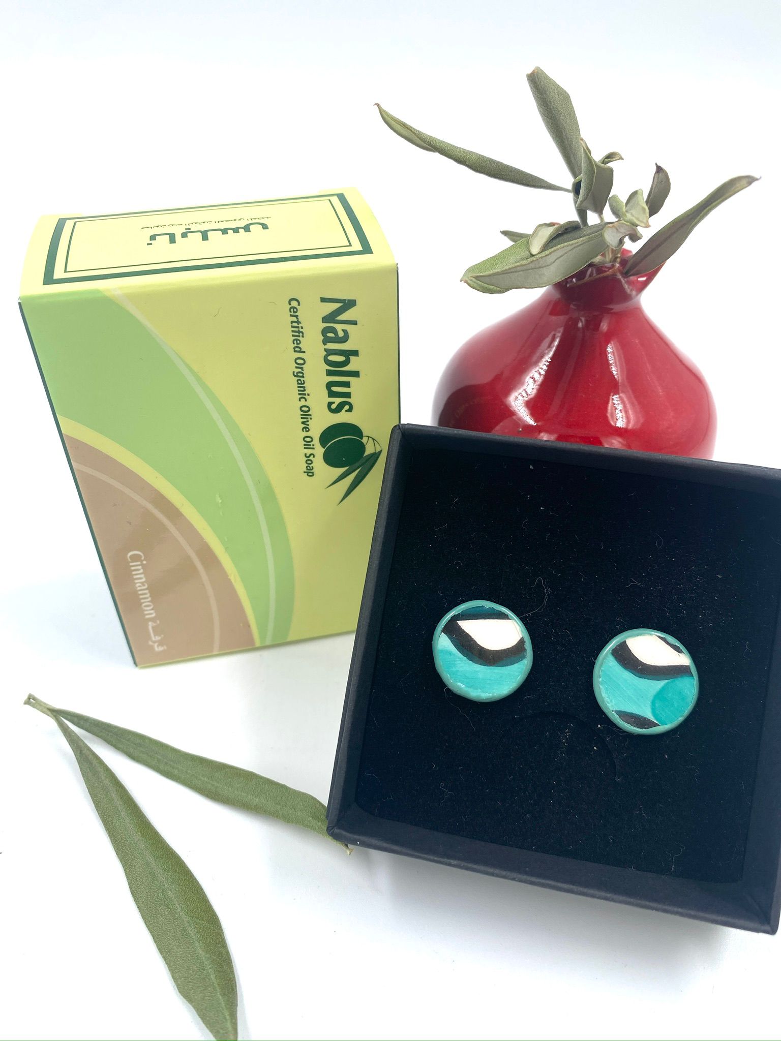 Handgemaakte oorbellen, 16 mm