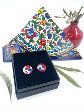 Handgemaakte oorbellen, 16 mm