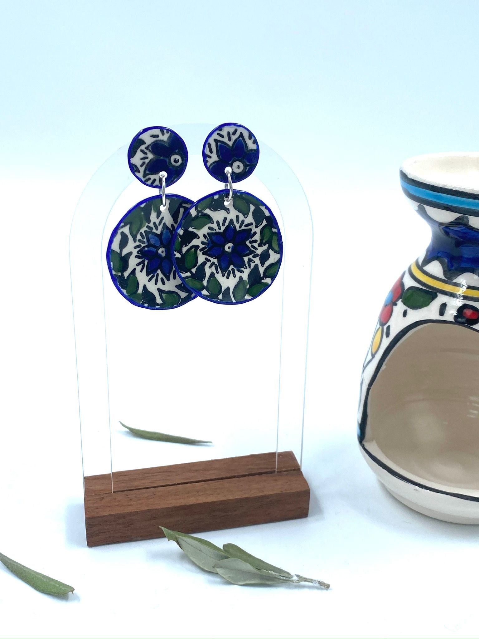 Håndlagde øredobber