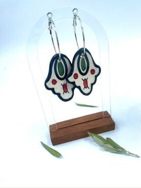 Håndlagde øredobber