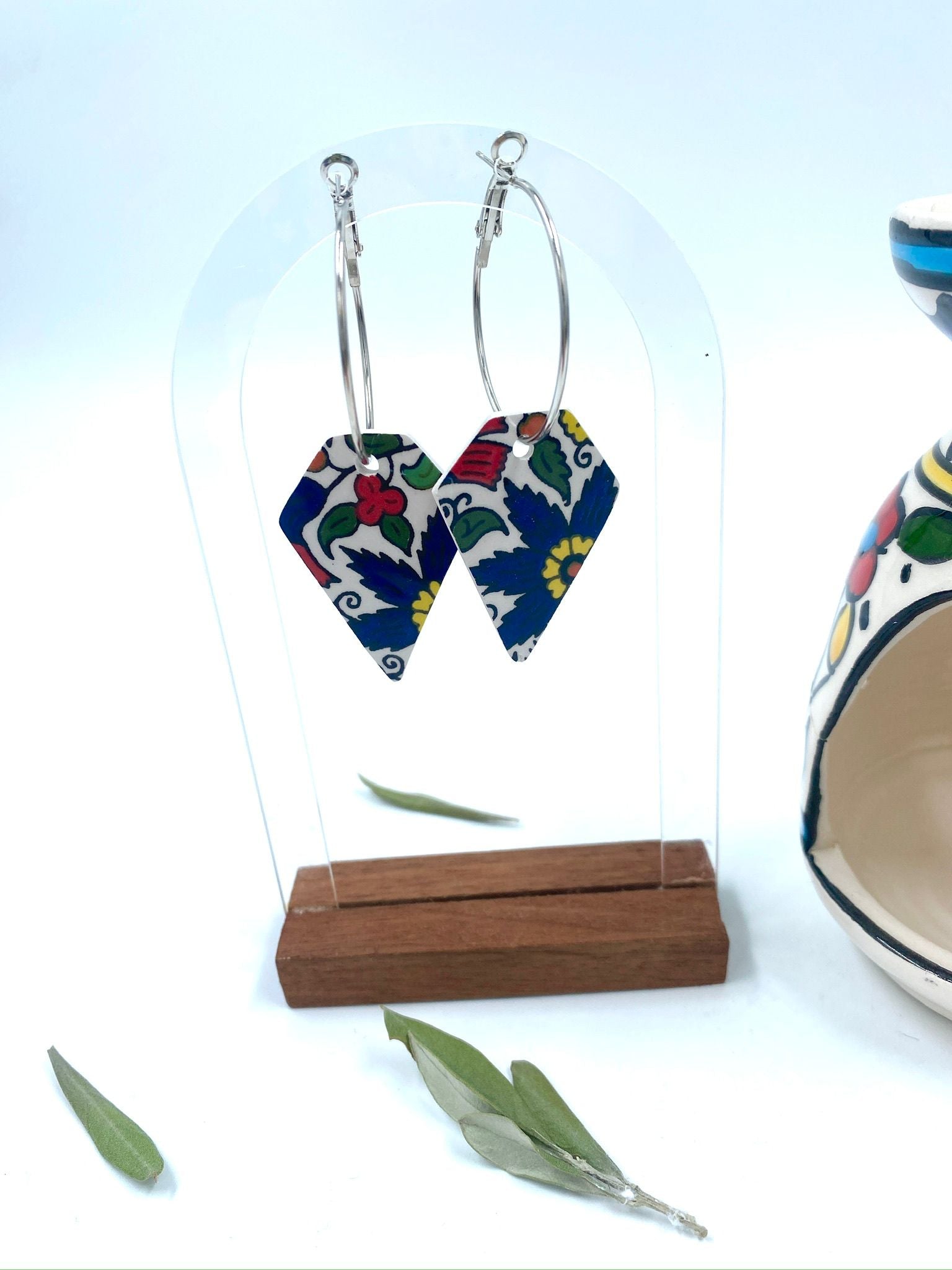 Håndlagde øredobber