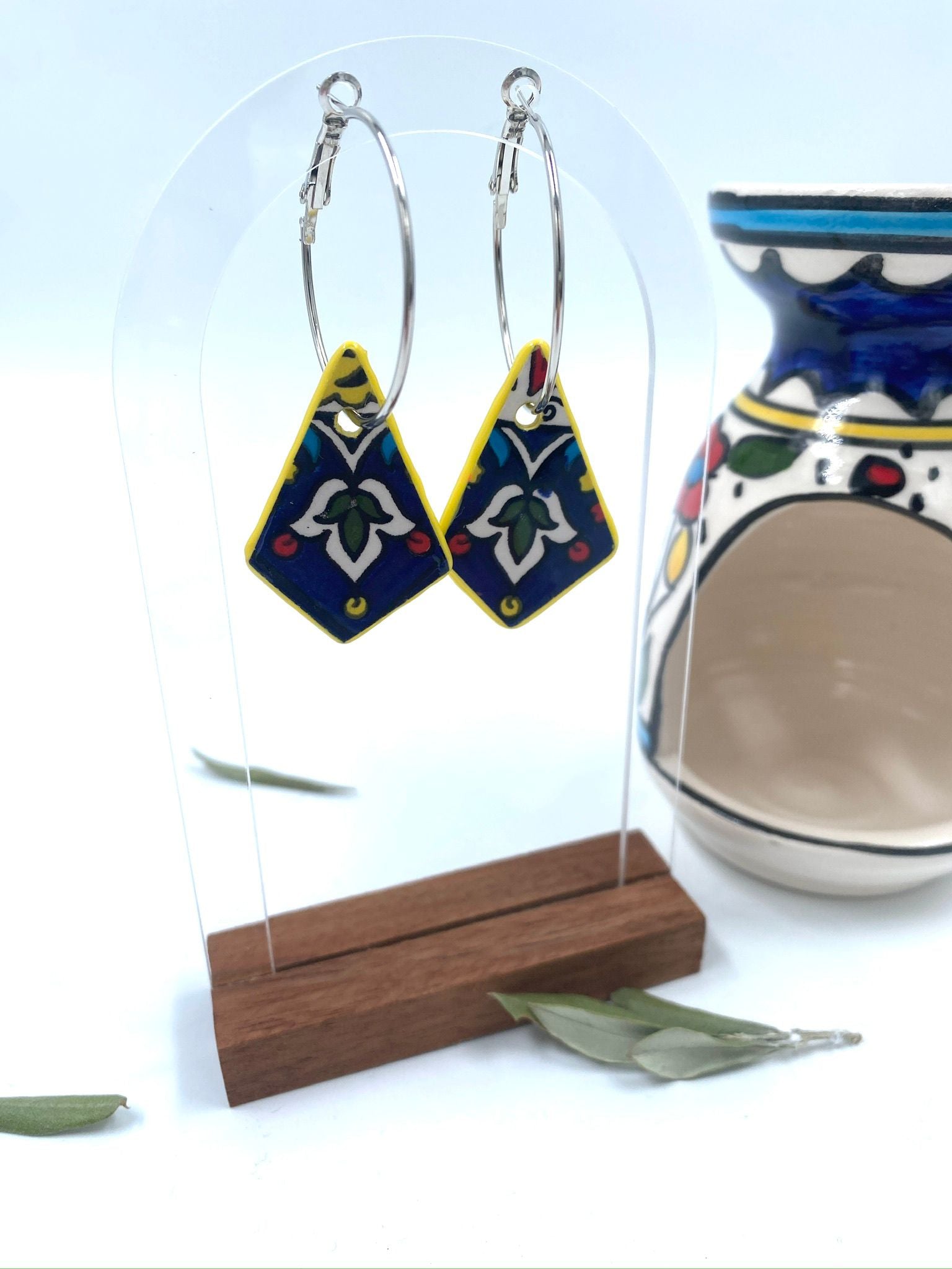 Håndlagde øredobber