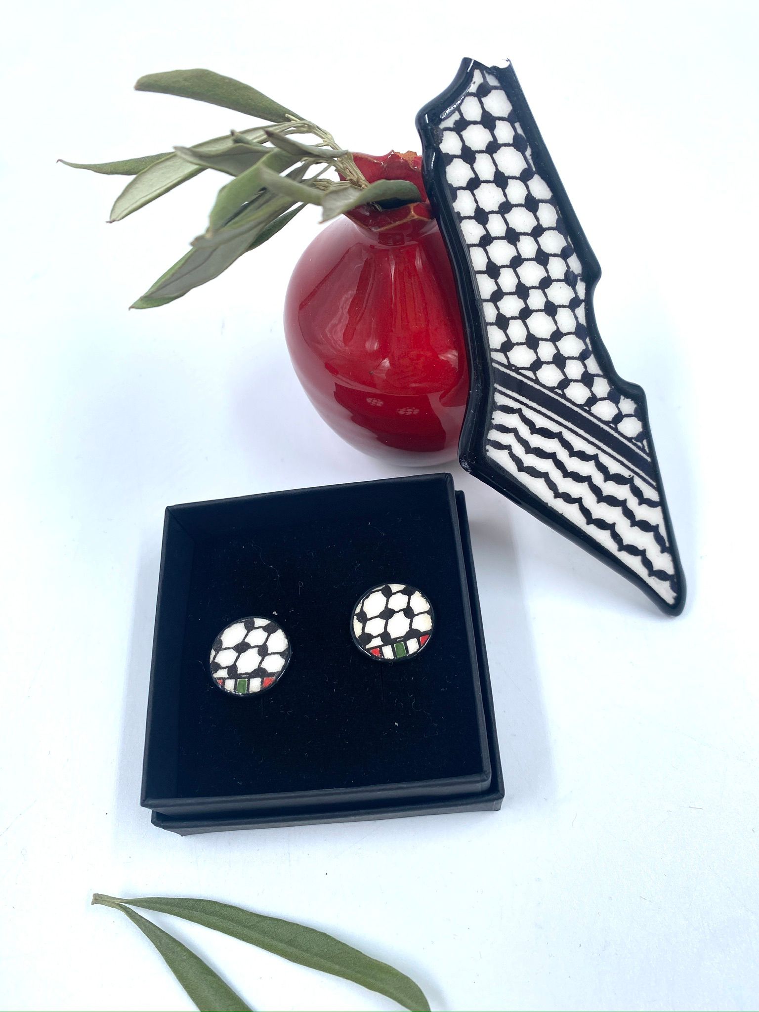 Handgemaakte oorbellen, 19 mm