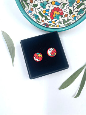 Handgemaakte oorbellen, 16 mm